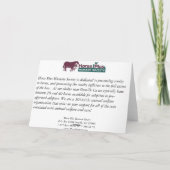 Carte de voeux (Dos)