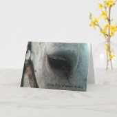 Carte de voeux (Fleur jaune)