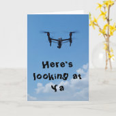 Carte de voeux (Fleur jaune)