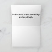 Carte de voeux (Intérieur)