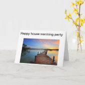 Carte de voeux (Fleur jaune)