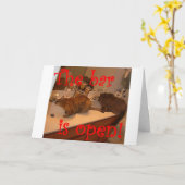 Carte de voeux (Fleur jaune)