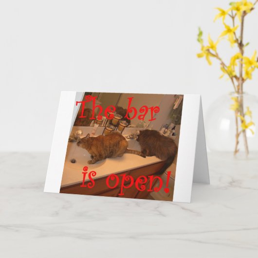 Carte de voeux (Fleur jaune)