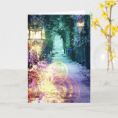 Carte de voeux 17 (Fleur jaune)