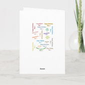 Carte de vœux 1er février Anniversaire (Dos)
