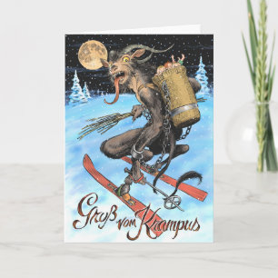 Carte de voeux 2017 de Krampus