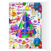 Carte de voeux 23 septembre Anniversaire (Intérieur (Gauche))