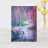 Carte de voeux 29 (Fleur jaune)