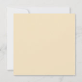 Carte de voeux 3D Papercraft Tropical Beach Blank (Dos)