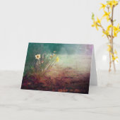 Carte de voeux 44 (Fleur jaune)