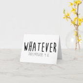 Carte de voeux 4:8 (Fleur jaune)