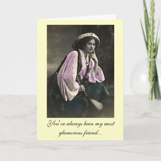 Carte de voeux 50e anniversaire de Diva (Devant)