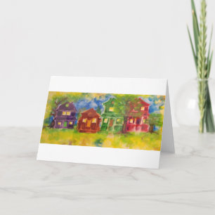 Carte de voeux 5x7 - Facteurs - par Lucie Bergeron