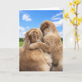 Carte de vœux A&B Thinking of You #12 (Fleur jaune)