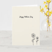Carte de vœux à fleurs en spirale (Fleur jaune)