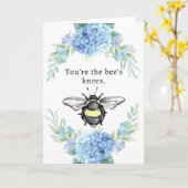 Carte de voeux à genoux de 5 po x 7 po (Fleur jaune)