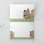 Carte de voeux à la maison douce à la maison de (Intérieur)