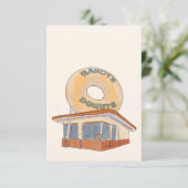 Carte de vœux à l'aquarelle de Los Angeles (Debout devant)