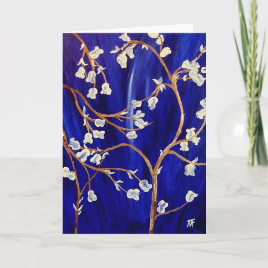 Carte de voeux à l'entrée (Devant)