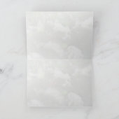 Carte de voeux à papillon peint (Intérieur)