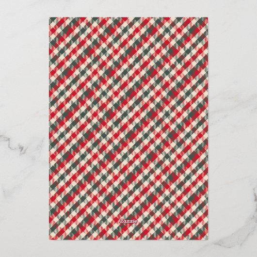 Carte de voeux à photo avec cadre Multiphoto Class (Verso)