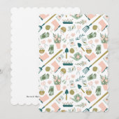 Carte de voeux à plat (Devant / Derrière)