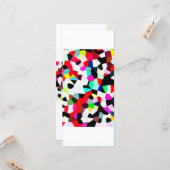 Carte de vœux à plat (Devant/Arrière en situation)