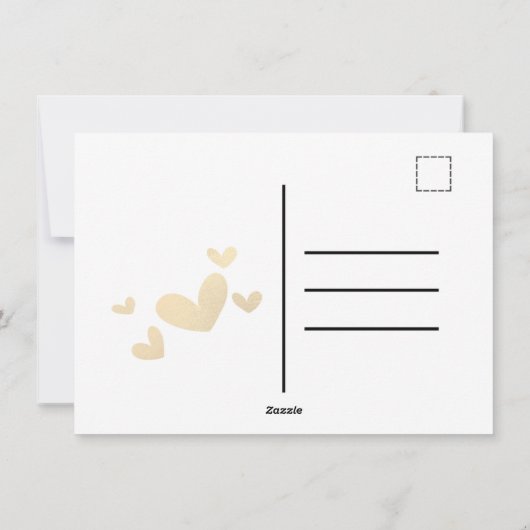 Carte de vœux à plat tomate (Dos)