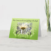 Carte de voeux abondante de bénédictions ! (Dos)