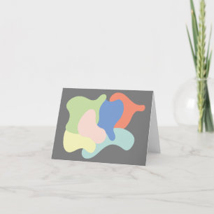 Carte de voeux Abstraite