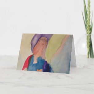 Carte de voeux Abstraite Guardian Angel