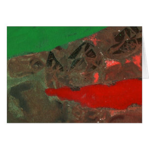 Carte de voeux abstraite "Tower #2"