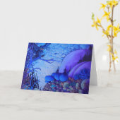 Carte de vœux Afterlight (Fleur jaune)