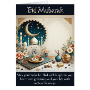 Carte de voeux Aïd Moubarak