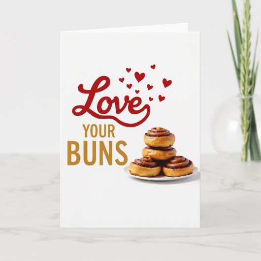 Carte de Vœux 'Aime Tes Miches' (Devant)