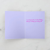 Carte de voeux aléatoire de bonjour (Intérieur)