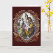 Carte de voeux All-Attractive Couple (Fleur jaune)