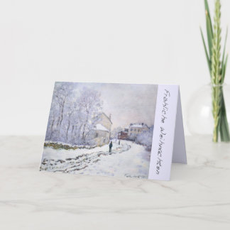 Carte de voeux allemande Fröhliche Weihnachten