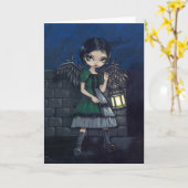 Carte de voeux "allumant manière" (Fleur jaune)