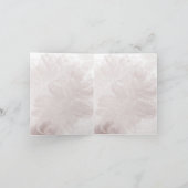 Carte de voeux alpine de fleurs (Intérieur)