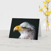 Carte de voeux American Eagle (Fleur jaune)