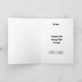 CARTE DE VOEUX AMIS VRAIS (Intérieur)