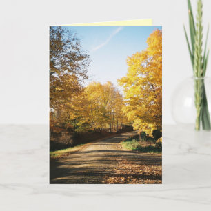 Carte de voeux Amish Country Road