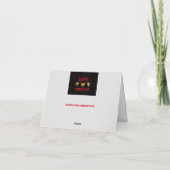 Carte de vœux Amour pour toujours (Dos)