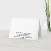 CARTE DE VOEUX AMOUREUSE (Dos)