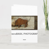 Carte de voeux amusante ! (Dos)