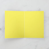 Carte de voeux amusante Peng-Ponguin Ping-Pong (Intérieur)