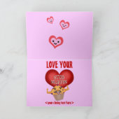 Carte de voeux amusante pour la Saint-Valentin (Intérieur)