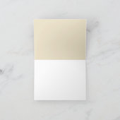 Carte de vœux Anémone stylisée (Intérieur)