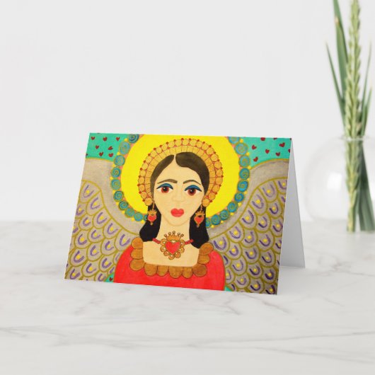 Carte de voeux "Angel" (Devant)